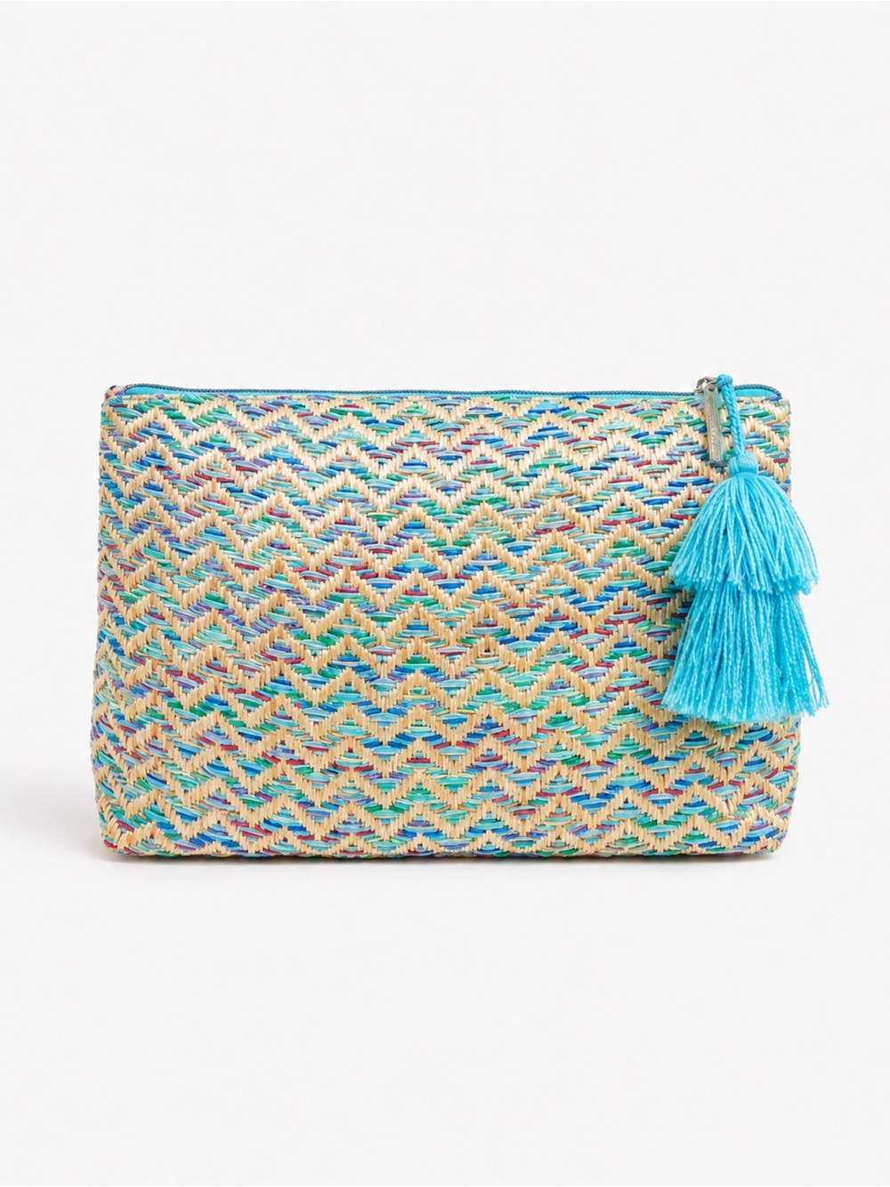 NWT • Raffia Pouch - Picture 1 of 9